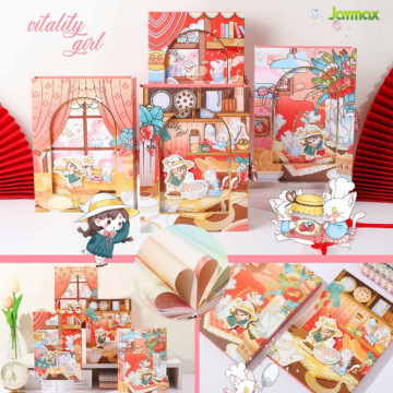 

Diary Box + Gembok Vitality Girl / Notebook Lo / Buku Tulis Jurnal