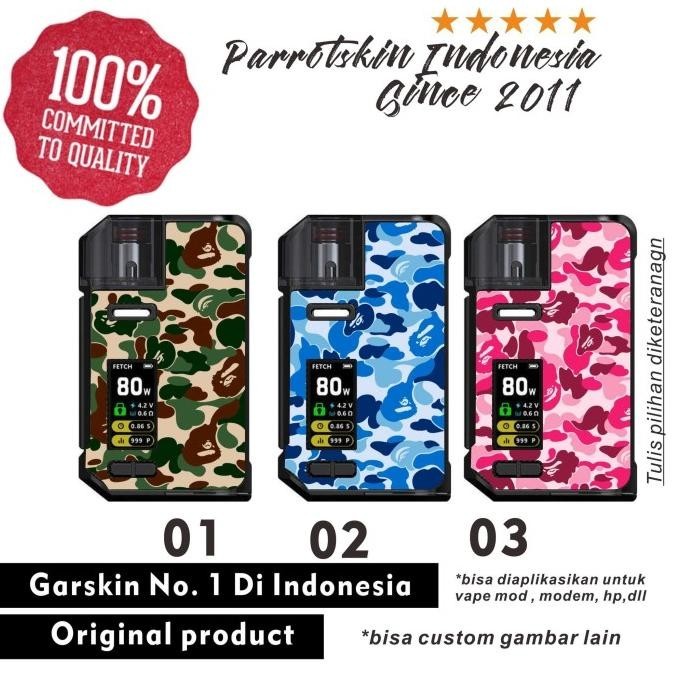 Garskin skin fetch pro bape camo army Edition sticker Casasofia