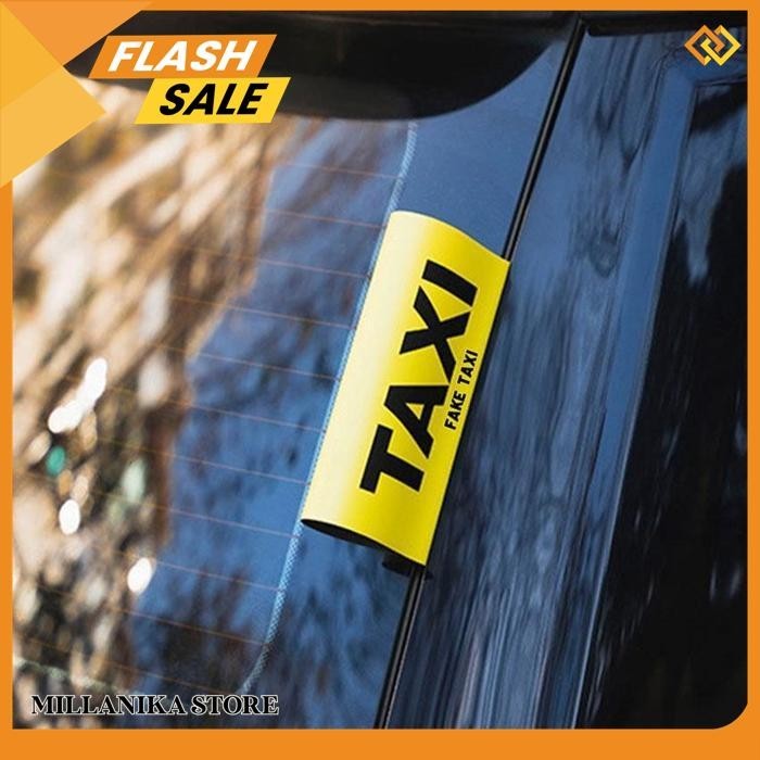 

LABEL TAG MOBIL FAKE TAXI VARIASI MOBIL FAKE TAXI BAHAN PVC PRINT UV TAHAN CUACA TERMURAH !!