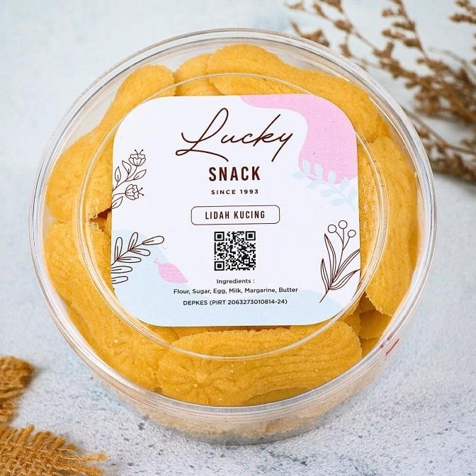 

New Kue Kering Lebaran "Lidah Kucing" Wisman Uk 250 Gram Pengiriman Cepat