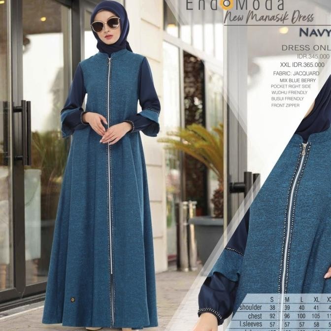 Sale Now Gamis Endomoda New Manasik Dress Stok Terbatas