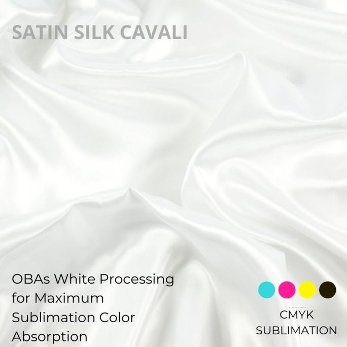 

New Kain Sublim / Kain Sublime Satin Silk Cavali(Per 1 Yard) Berkualitas