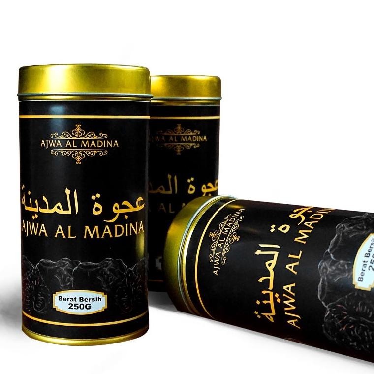 

Kurma Ajwa Kaleng 1Kg Ajwa Al Madina Ajwa Kemasan Exclusive Ori New