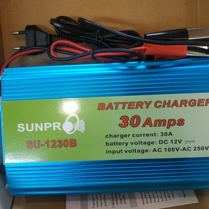Charger Aki Otomatis 30A 12V - Charger accu full Otomatis
