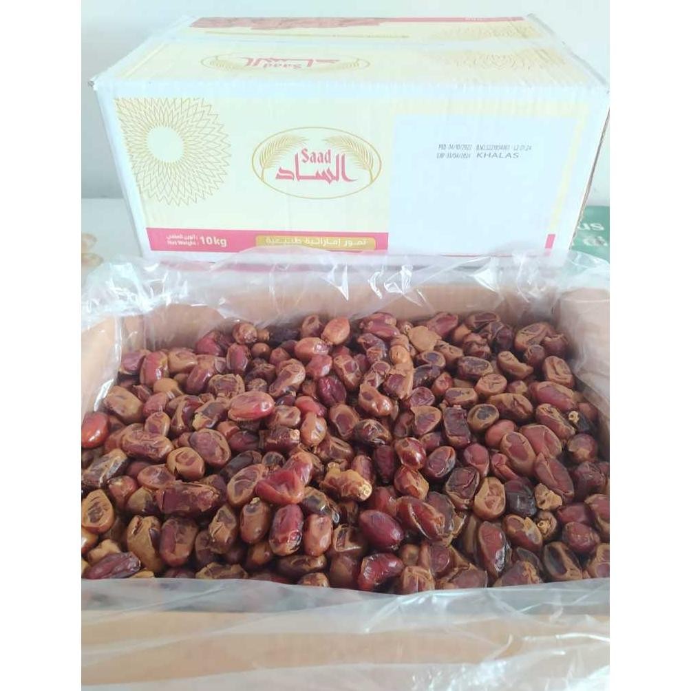 

Kurma Khalas Saad 10 Kg |Kurma Murah New