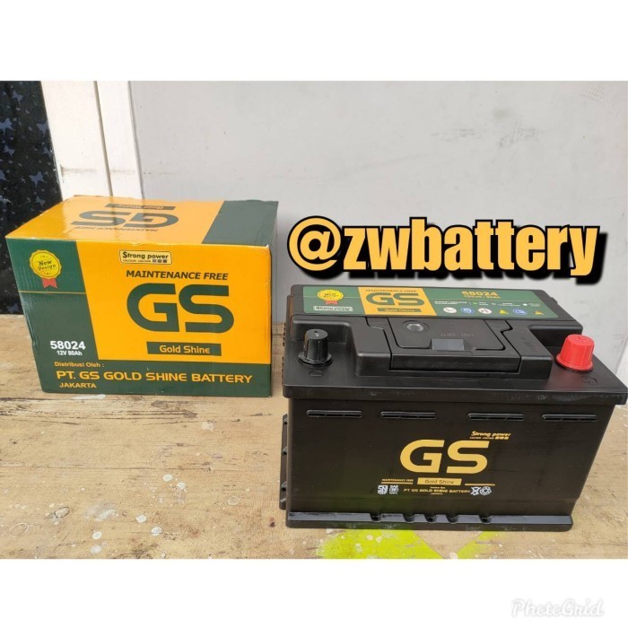 Aki Mobil GS MF 58010R / DIN 66 12V 80AH