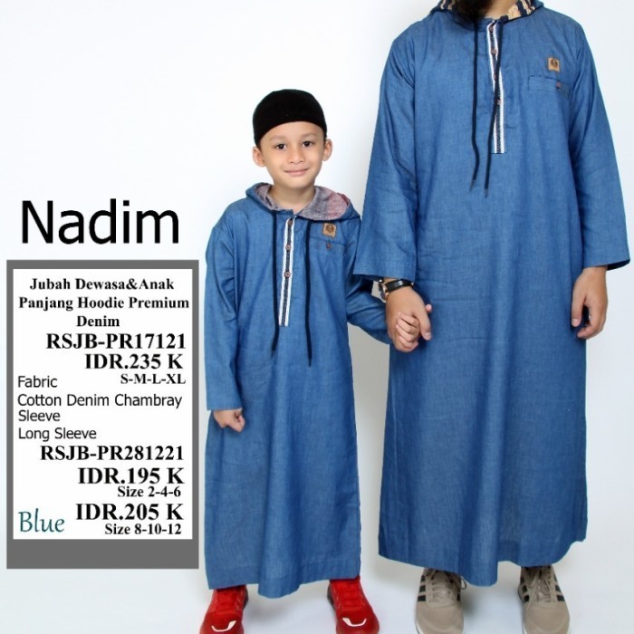 promo jubah gamis hoodie anak laki laki al amwa premium
