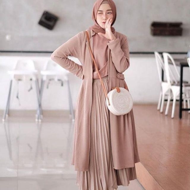 VIKA CARDY LONG OUTER / TERLARIS / CARDIGAN WANITA TERBARU Berkualitas