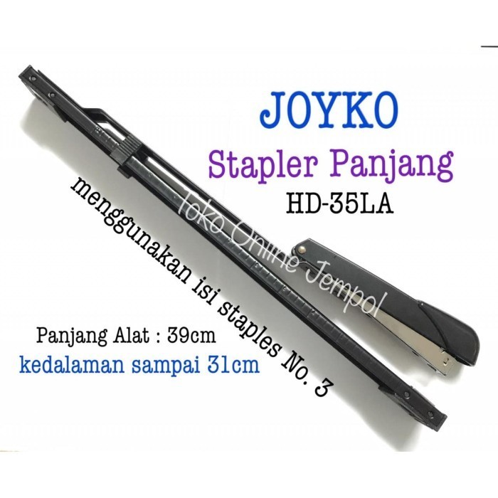 

Long Stapler Joyko Hekter Panjang Tengah Kertas Hvs Hd-35La Atk1061Jy