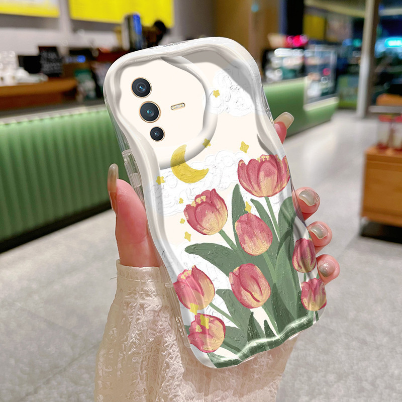 Casing Hp VIVO V23 5G VIVO V23I 5G VIVO V23E 4G V23E 5G VIVO V23 Pro 5G VIVO Y75 Case pola taman can