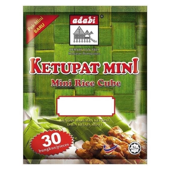 

Adabi Ketupat Mini Isi 30 x 20 gram