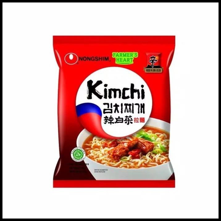 [Logo Halal] Nongshim Kimchi Ramyun - Mie Instan Korea Nong Shim