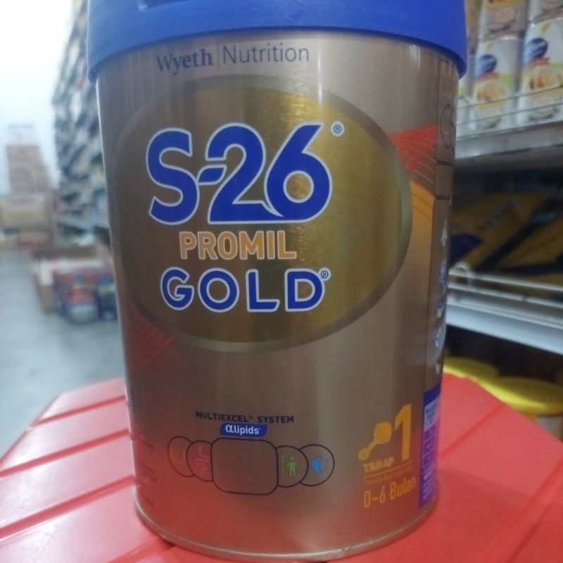 SUSU BUBUK BAYI S-26 PROMIL GOLD TAHAP 1 900GR
