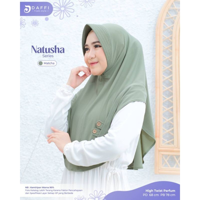 NEW PREMIUM DAILY HIJAB HIJAB INSTAN TERBARU DAFFI NATUSHA JILBAB INSTAN DAFFI HIJAB
