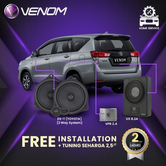 Populer Venom Toyota Innova Paket Audio Mobil Gratis Pasang Tuning