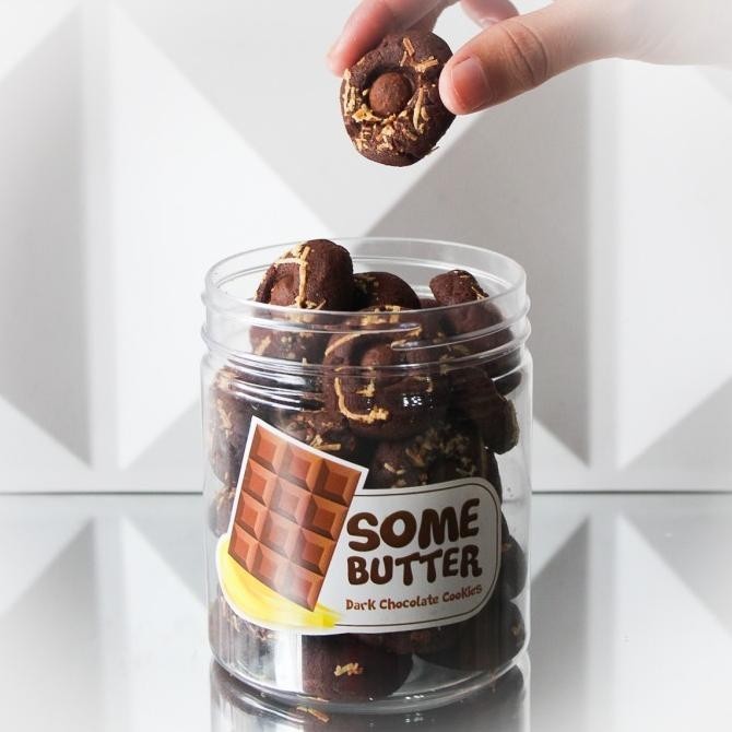 

Dark Chocolate Cookies Hampers kue kering coklat Lebaran gift PS