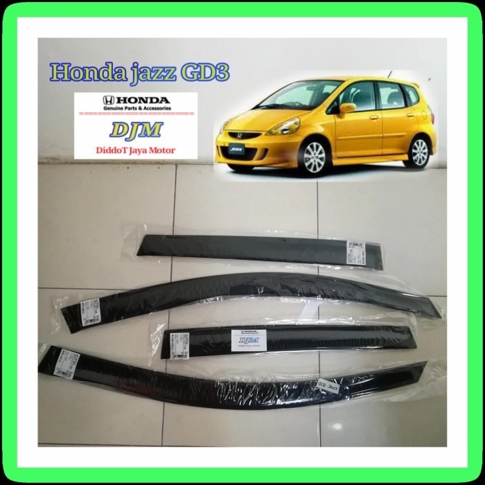 Promo Talang Air Door Visor Model Slim Honda Jazz Gd3 Idsi Vtec