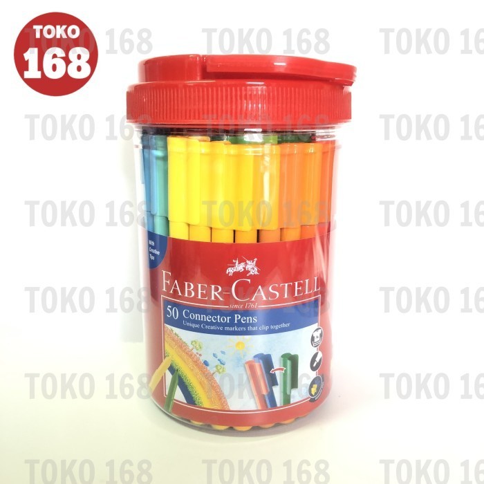 

Faber Castell Connector /Spidol Warna 50 Warna (Set)