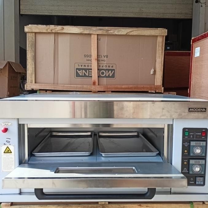Oven Gas Modena Ba 1220 Gdss 1 Deck 2 Tray Oven Panggang Pro 2 Loyang