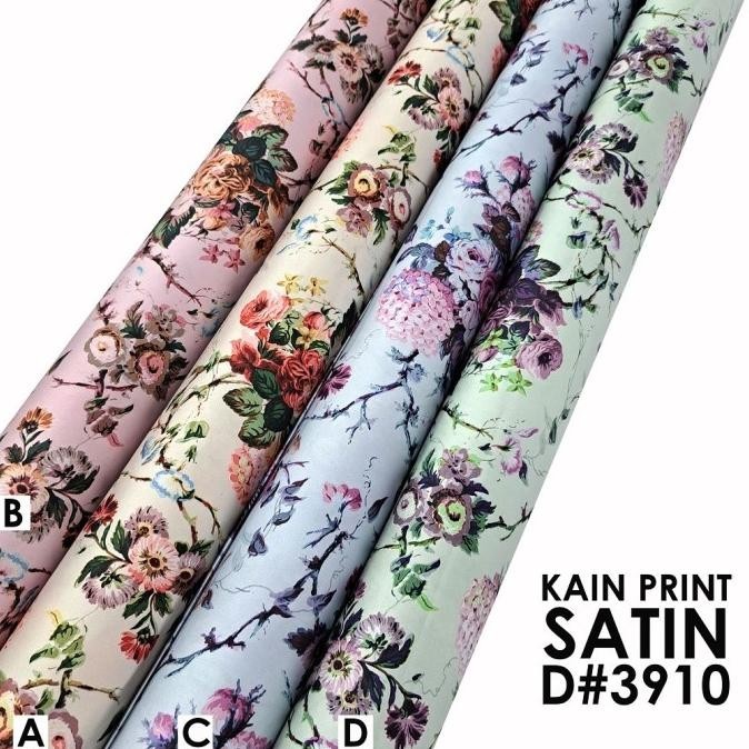 

Kain Print Satin Silk / Satin Silk Print D-3910 (Per 0,5 Meter) Berkualitas