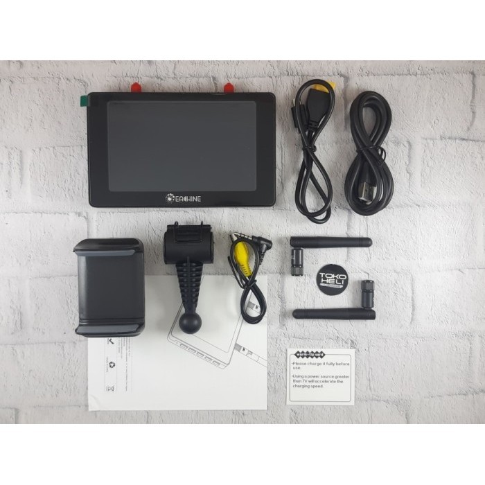 Moneagle 5 Inch IPS 800480 5.8GHz DVR Diversity Receiver FPV Monitor