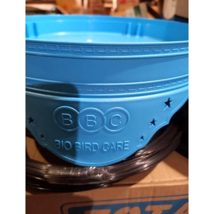 TEBOK SANGKAR KANDANG BURUNG PLECI BAHAN PLASTIK DIAMETER 27CM