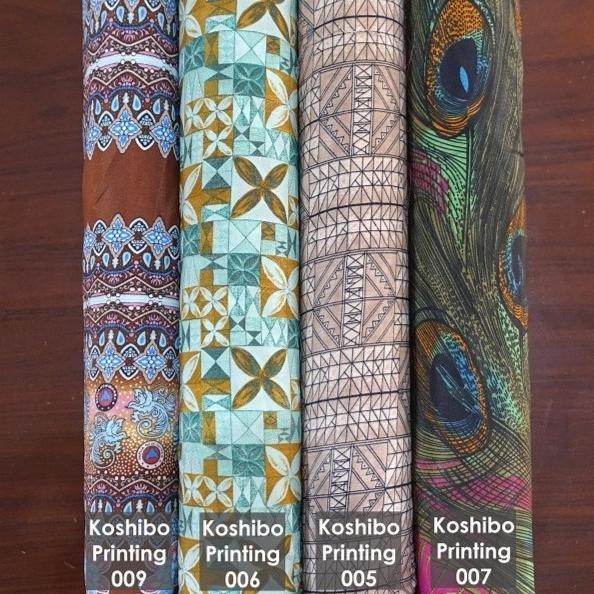 

Kain Printing - Koshibo Printing Mix Motif (Per 0,5 Meter) Trend