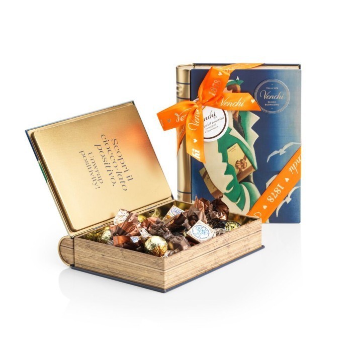 

Ready Venchi Garden Maxi Book Hampers - Cokelat Premium - 200gr