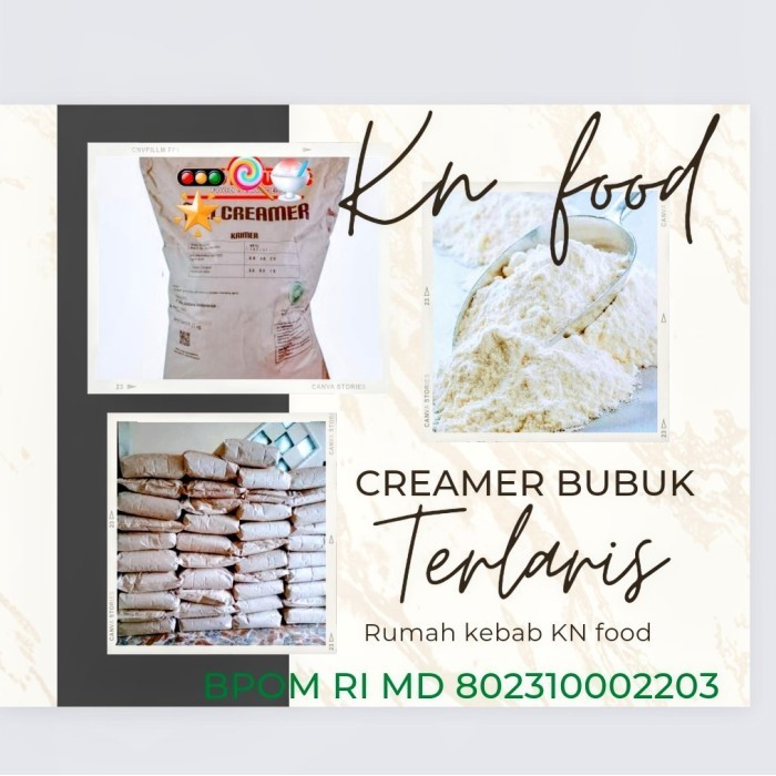 

Ready Creamer KR -1 Sak Creamer 25 Kg - Non Dairly Creamer-KHUSUS GOJEK