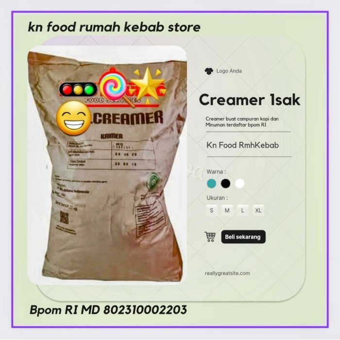

Ready 1 SAK 25 Kg Bubuk Krimer Premium -Creamer Good Quality - KHUSUS GOJEK