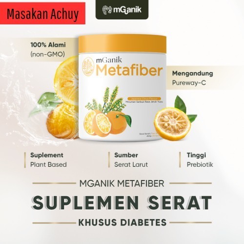 

Ready MGANIK METAFIBER DRINK 250gr SERAT BEBAS GULA