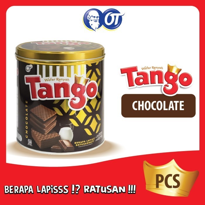 

LIMITED EDITION Wafer Tango Kaleng Royal Chocolate 290GR - [1 Pcs]