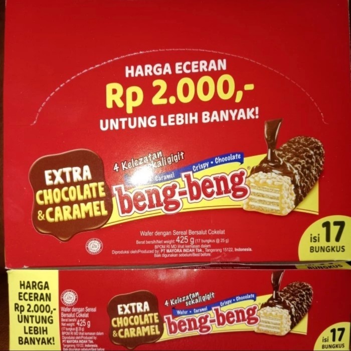 

TERUJI Beng-Beng 1 pack isi 17pcs