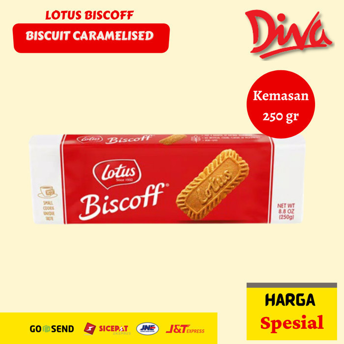 

PROMO [250gr] Biskuit Lotus Biscoff