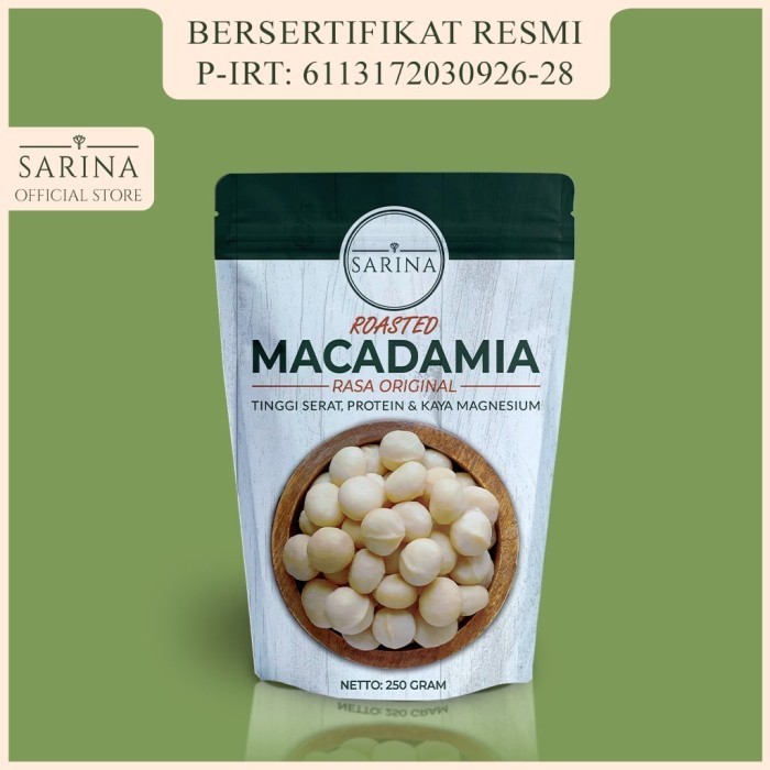 

EKSLUSIF KACANG MACADAMIA PANGGANG UTUH PREMIUM