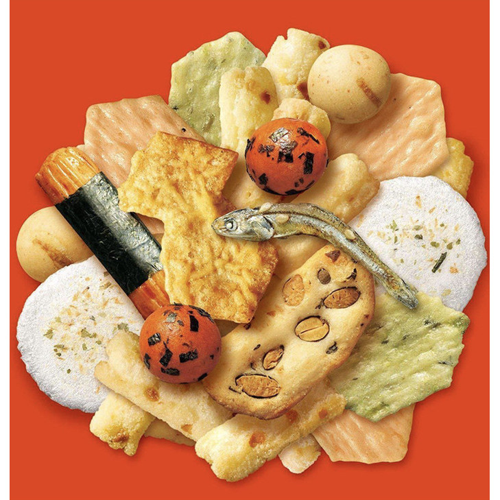 

TERPERCAYA KAMEDA TSUMAMI DANE SENBEI 120GR TSUMAMIDANE MIX RICE CRACKERS JAPAN