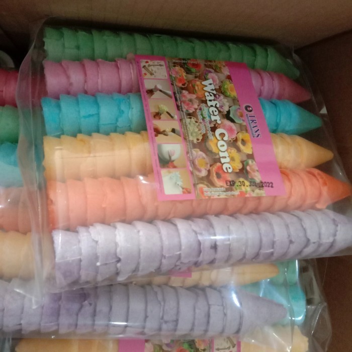

HEMAT MINI WAFER CONE PER PACK ISI 100 PCS