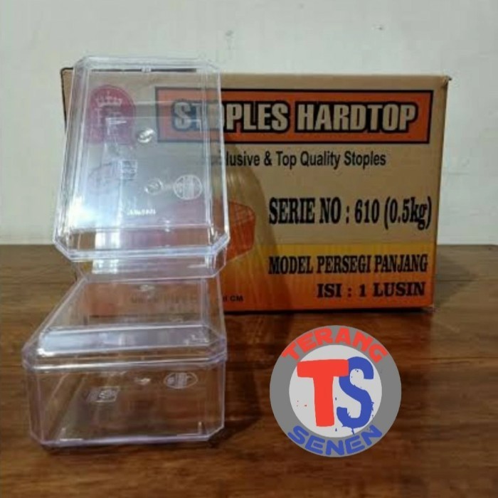 TOPLES KUE KERING HARDTOP 610 PERSEGI PANJANG