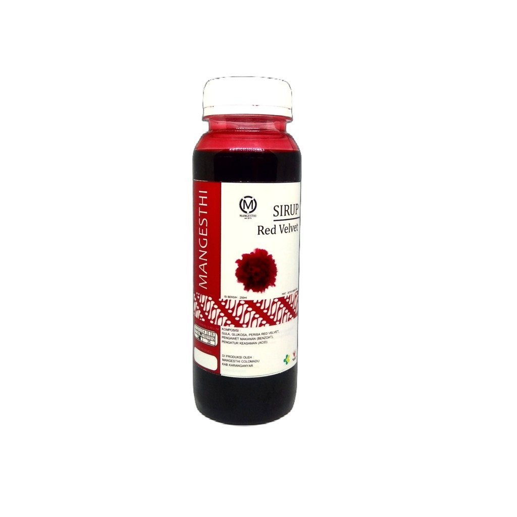 

Sirup Red Velvet 500ml Mangesthi