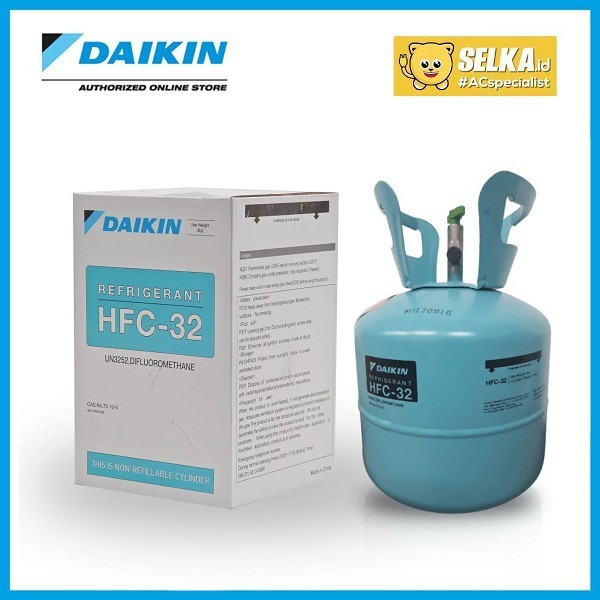 Freon R32 Daikin, Refrigerant R32 Daikin (3 Kg)
