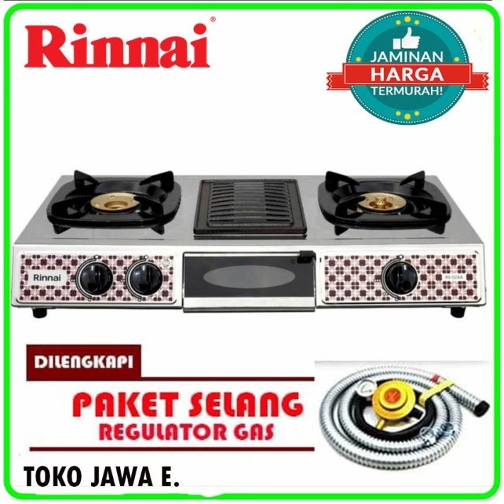 Rinnai Ri-514A (Api Lilin) Kompor Gas 3 Tungku