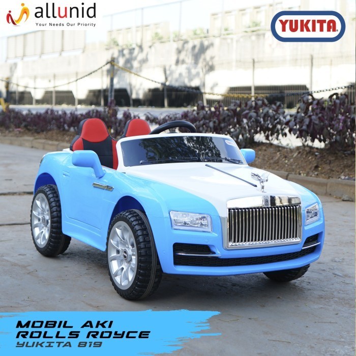 Mainan Anak Mobil Aki Rolls Royce - Yukita 819