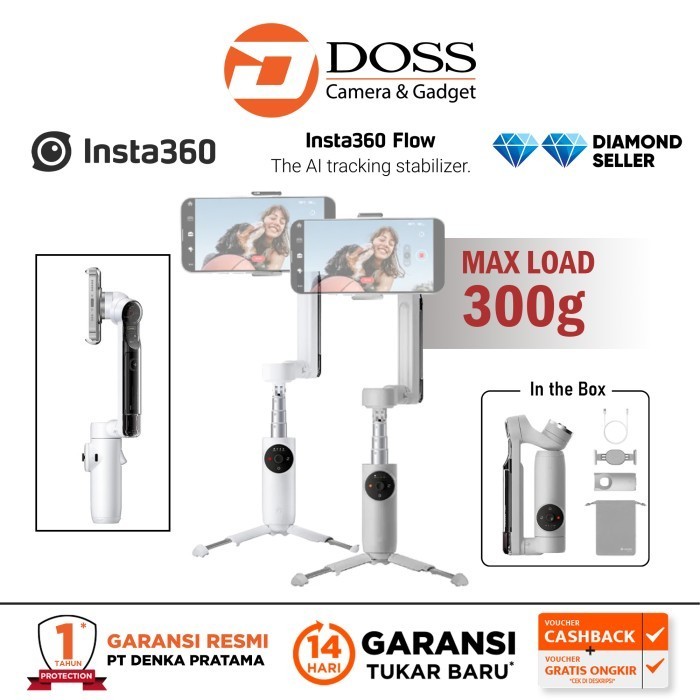 Insta360 Flow Gimbal Stabilizer Smartphone Insta 360 Flow