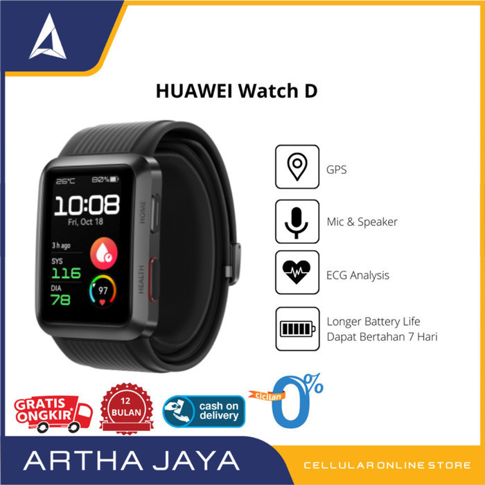 Huawei Watch D Smartwatch Original Garansi Resmi