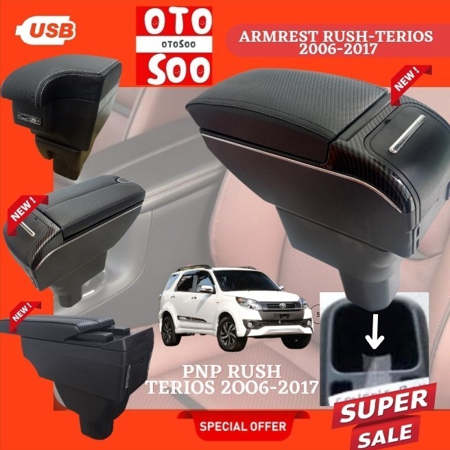 Console Box Armrest Rush Terios 2006-2017 Pnp