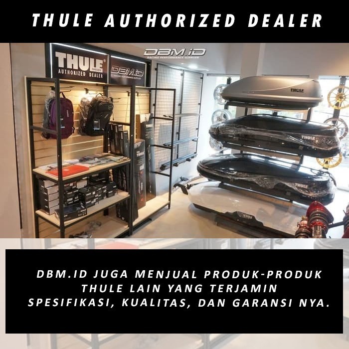 Cross Bar Edge 2021 Thule + Edge Flush + Kit Fortuner - Black