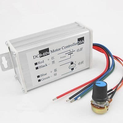 Ready DC Motor Speed Controller Driver PWM 10A