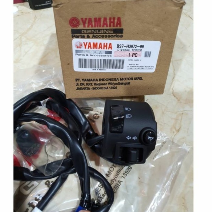 SAKLAR KIRI NEW R25 R 25 ASLI ORIGINAL YAMAHA PART BS7-H3972-00