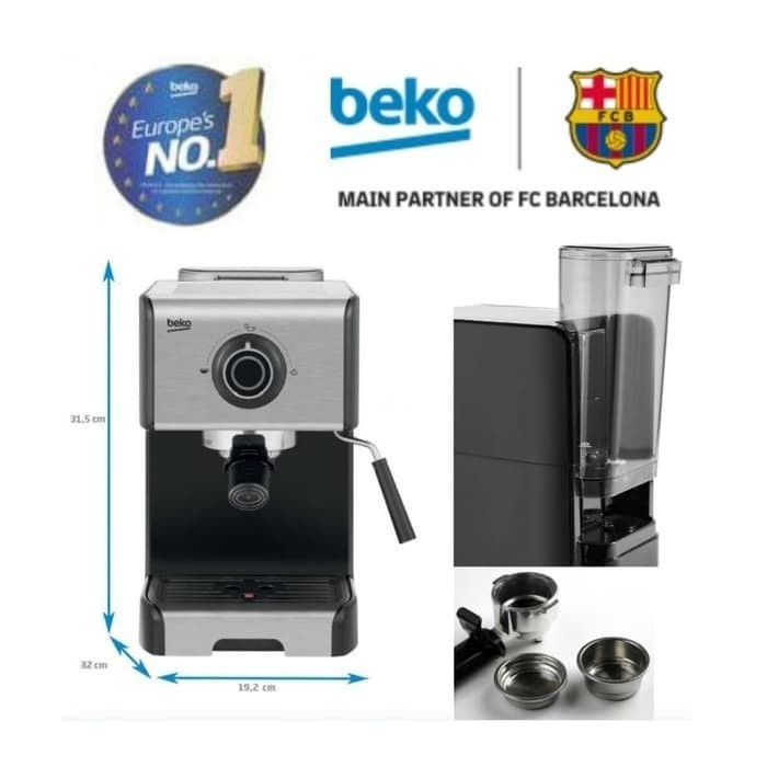 Beko Coffee Maker Espresso Capucinno Cep5152B Cep 5152B