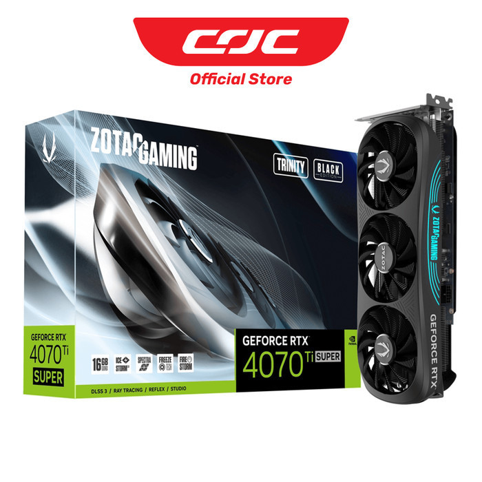 Zotac Gaming Geforce Rtx 4070 Ti Super 16Gb Trinity Oc Black Edition